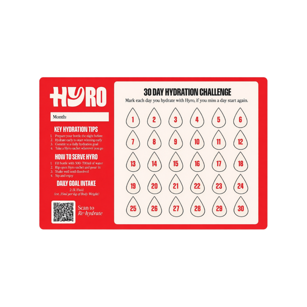 🎁 30 Day Hydration Tracker